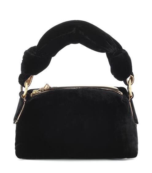 Padded velvet tote | Dries Van Noten