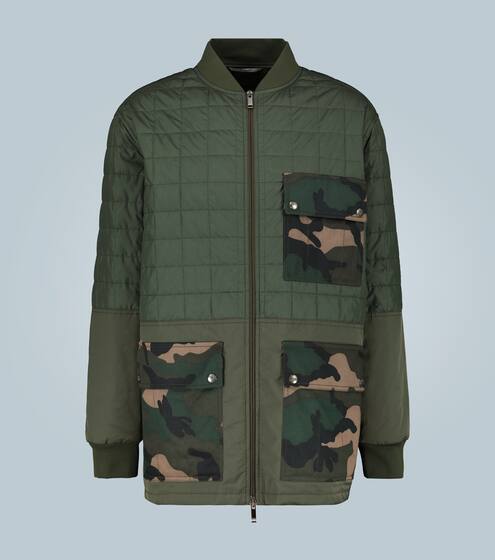 Camoflage print jacket | Valentino