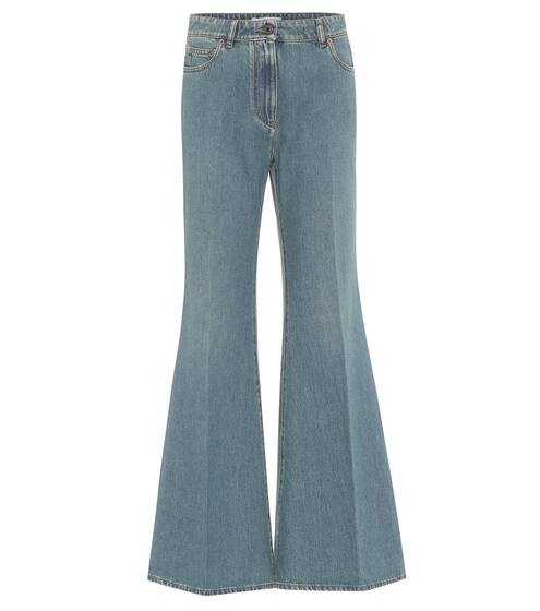 VLOGO high-rise flared jeans | Valentino