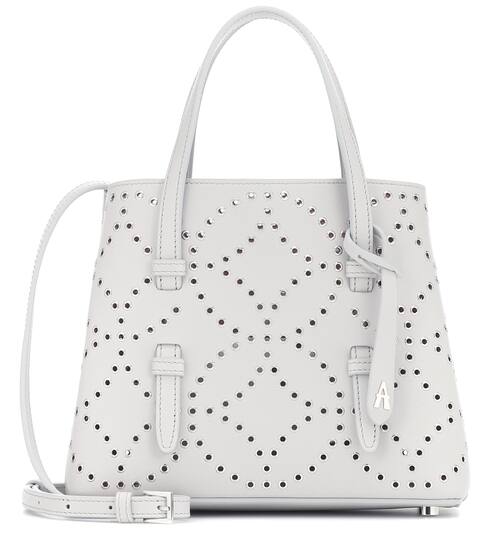 Mina Mini embellished leather tote | Alaïa