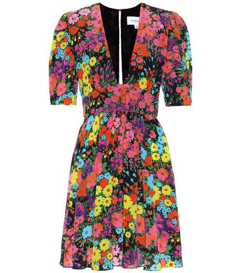 Floral silk dress | Les Rêveries