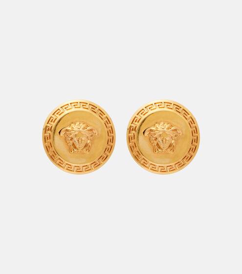 Tribute Medusa stud earrings | Versace