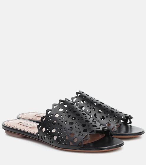 Leather sandals | Alaïa