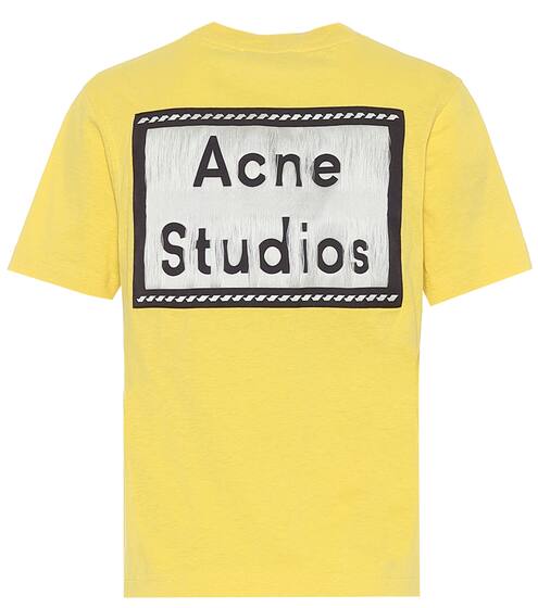Reverse-label cotton T-shirt | Acne Studios