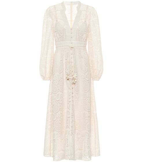 Exclusive to Mytheresa – Lace midi dress | Zimmermann