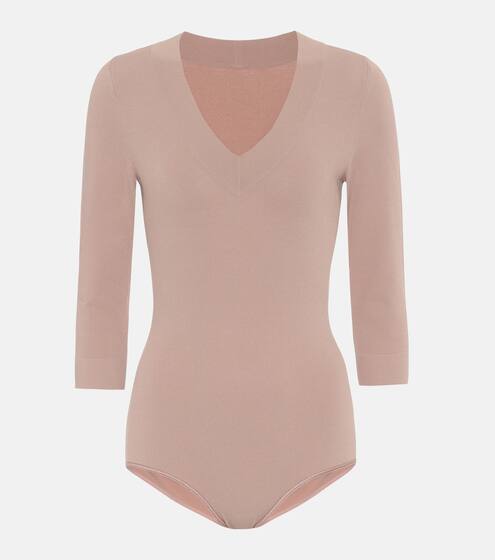 Stretch-knit bodysuit | Alaïa