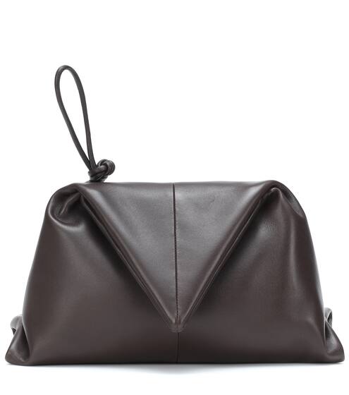 Envelope Small leather clutch | Bottega Veneta