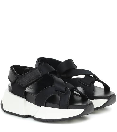Leather platform sandals | MM6 Maison Margiela