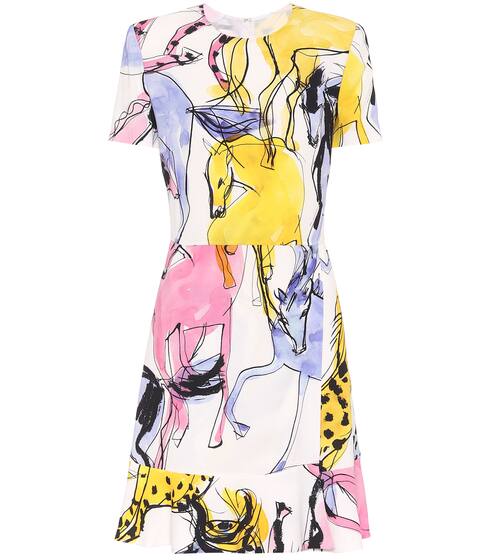 Dariana printed crêpe dress | Stella McCartney