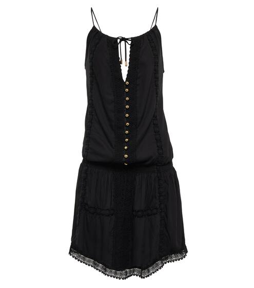 Chelsea embroidered cotton minidress | Melissa Odabash