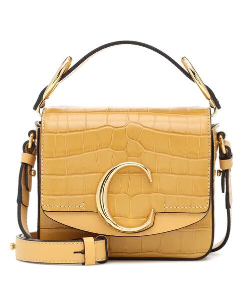 Chloé C Mini leather shoulder bag | Chloé