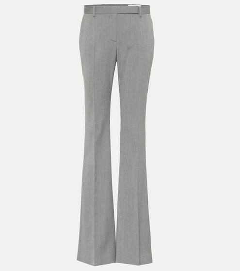 Striped wool flared pants | Alexander McQueen