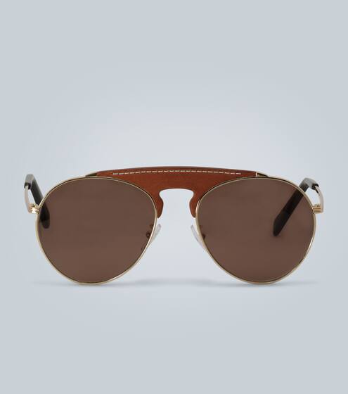 Metal aviator sunglasses | Loewe