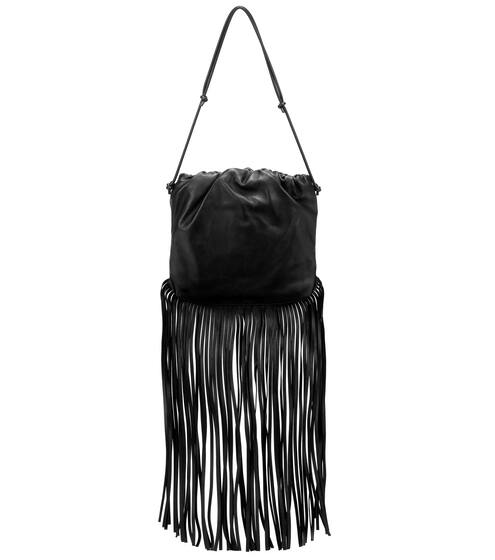 The Fringe Pouch leather shoulder bag | Bottega Veneta