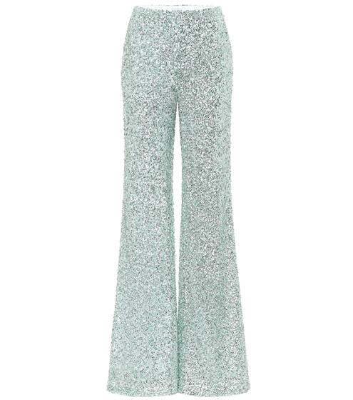 Sequined wide-leg pants | Halpern