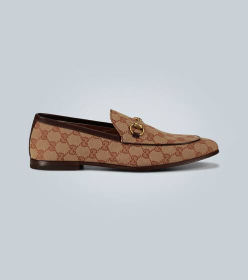 GG canvas horsebit loafers | Gucci