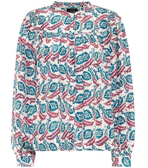 Ritonea printed silk blouse | Isabel Marant