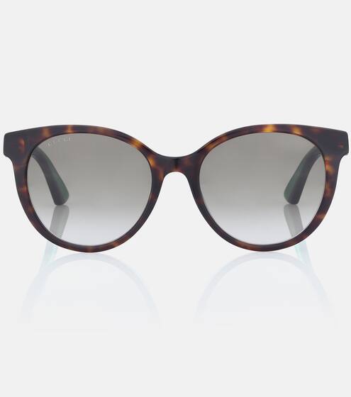 Round acetate sunglasses | Gucci