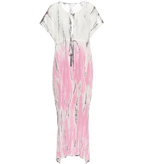 Exclusive to Mytheresa – Tie-dye silk maxi dress | Anna Kosturova