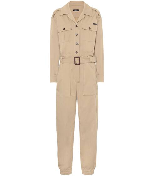 Stretch-cotton jumpsuit | Dolce & Gabbana