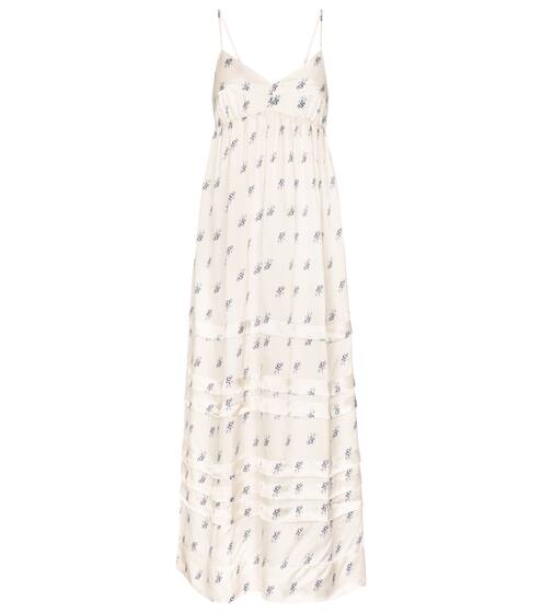 Greta花卉加长连衣裙 | Lee Mathews