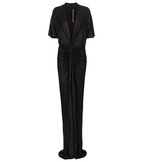 Lilies褶饰长礼服 | Rick Owens