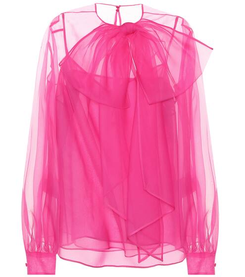 Silk-organza blouse | Valentino