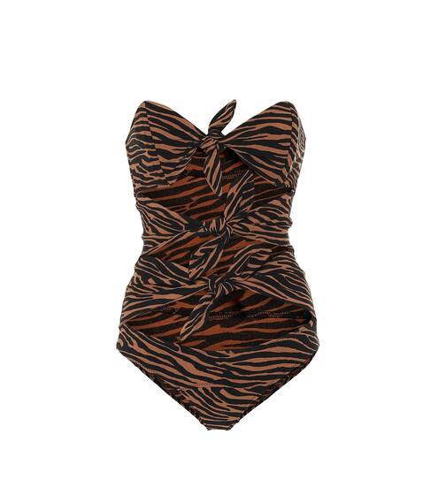 Triple Poppy printed swimsuit | Lisa Marie Fernandez