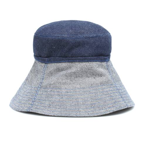 Cuffed denim bucket hat | Lola Hats