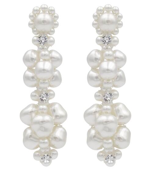 Mytheresa独家发售 — 人造珍珠和水晶耳环 | Simone Rocha