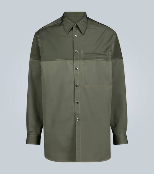 Long-sleeved topstitched shirt | Valentino