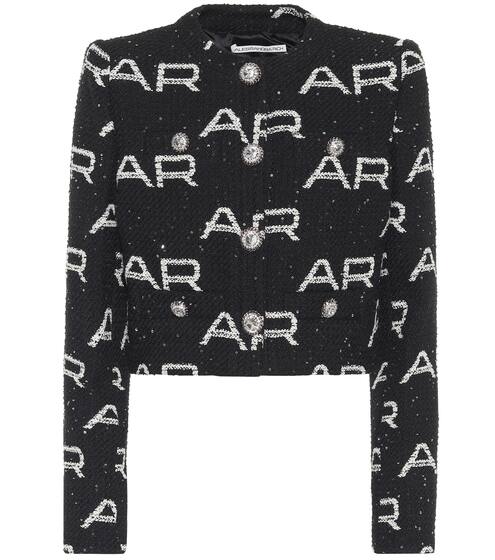 Cropped bouclé jacket | Alessandra Rich