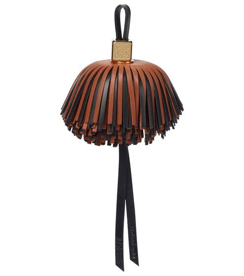 皮革流苏吊饰 | Loewe