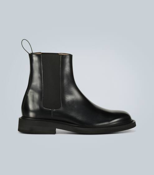 Leather Chelsea boots | Bottega Veneta