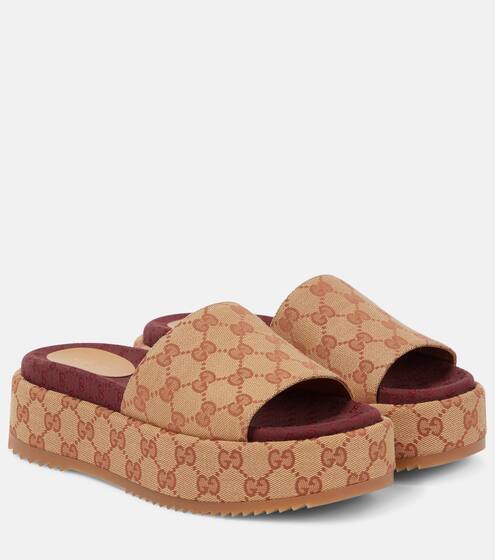 Original GG platform sandals | Gucci