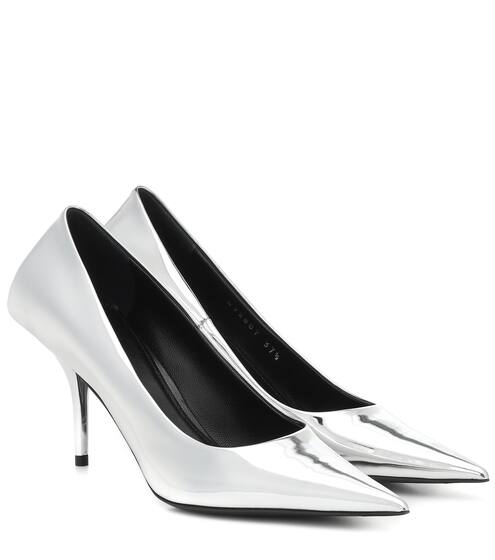 Square Knife mirrored pumps | Balenciaga