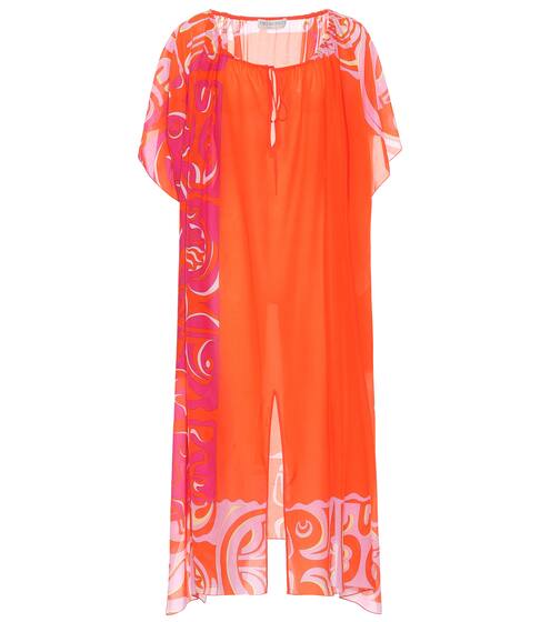 Printed cotton and silk kaftan | Emilio Pucci Beach