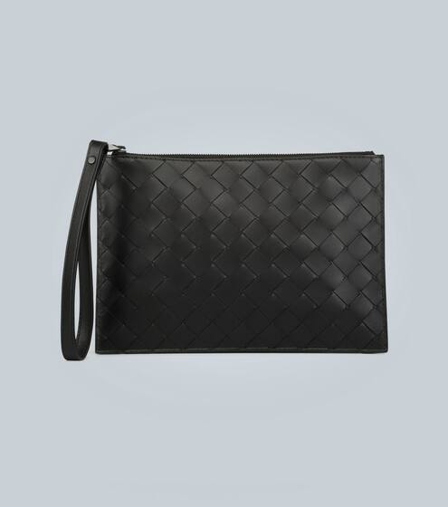 Intrecciato leather travel pouch | Bottega Veneta