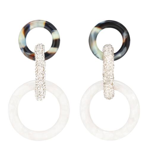 Crystal-embellished drop earrings | Lele Sadoughi