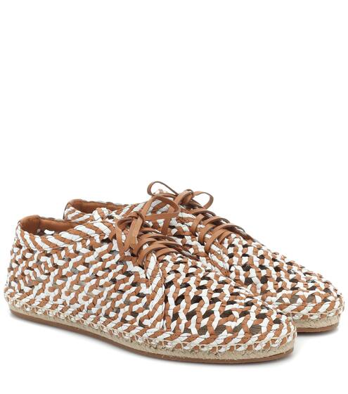 Woven leather espadrilles | Zimmermann