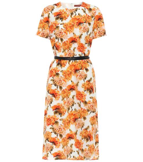 Exclusive to Mytheresa – Coco floral silk midi dress | Altuzarra