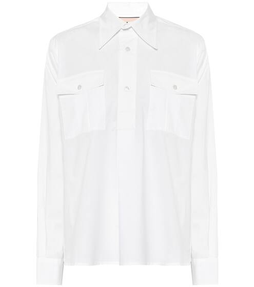 Cotton-poplin shirt | Plan C