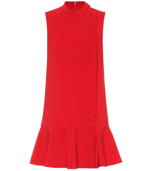 Stretch-wool minidress | Valentino