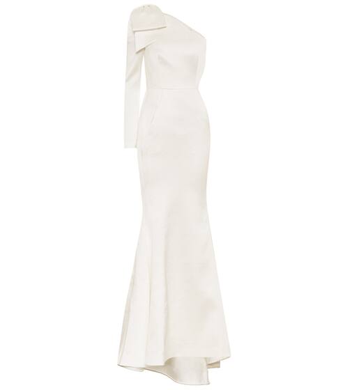 Exclusive to Mytheresa – Francesca hammered-satin dress | Rebecca Vallance