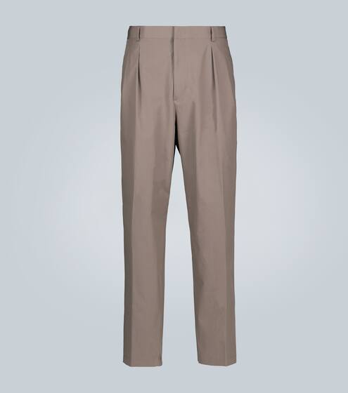 Cotton straight-leg pants | Valentino
