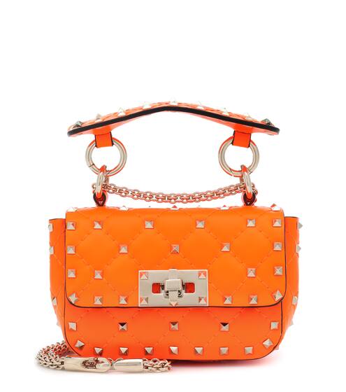 Valentino Garavani Rockstud Spike Mini leather crossbody bag | Valentino