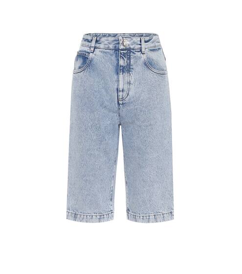 Denim Bermuda shorts | Alessandra Rich