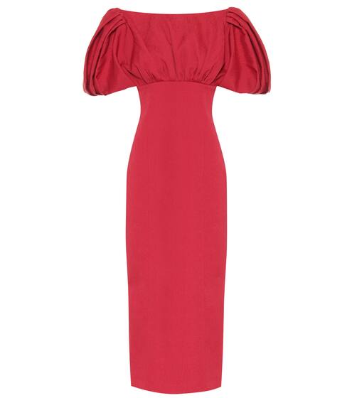 Petunia cloqué midi dress | Emilia Wickstead