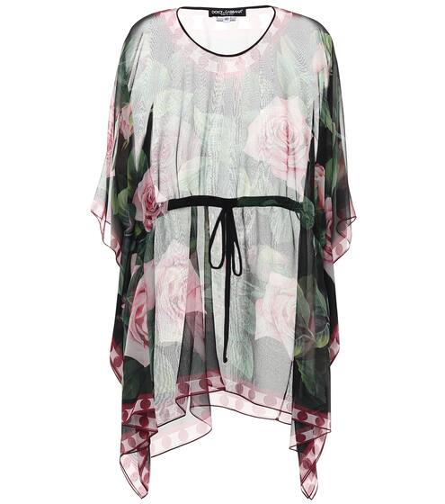 Floral silk kaftan | Dolce & Gabbana