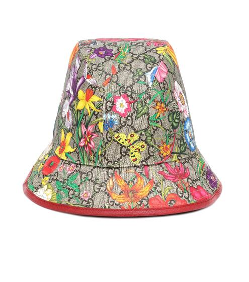 GG Flora cotton-blend bucket hat | Gucci